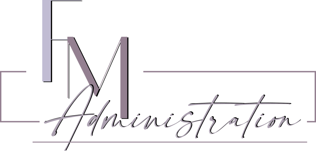 Logo sans fond de FM administration.